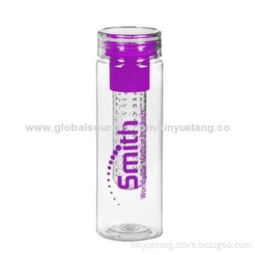 Fruit Infuser Sports Bottle, 750mL Volume, 7.5*23cm Size